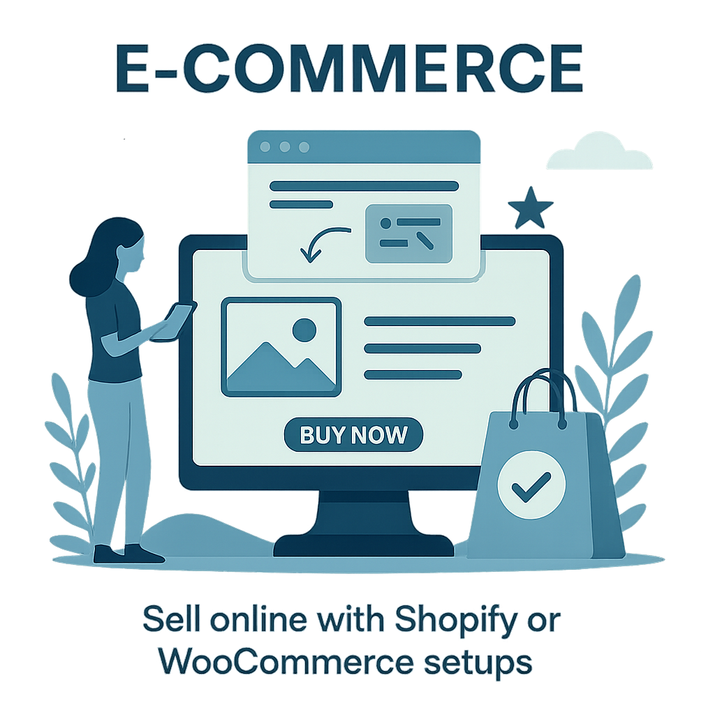 E-Commerce Website Icon